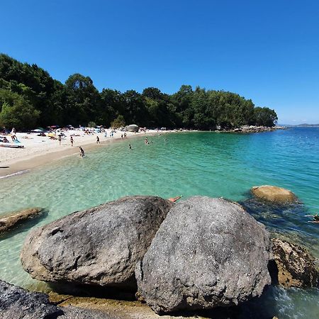 Pura Playa - Cangas Do Morrazo - Primera Linea De Playa - Rias Baixas - Galicia Екстер'єр фото